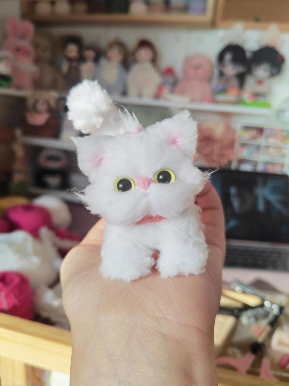 扭扭棒|一只小猫咪～ 教程已更新最重要的部分,大家可以先做起来,具体