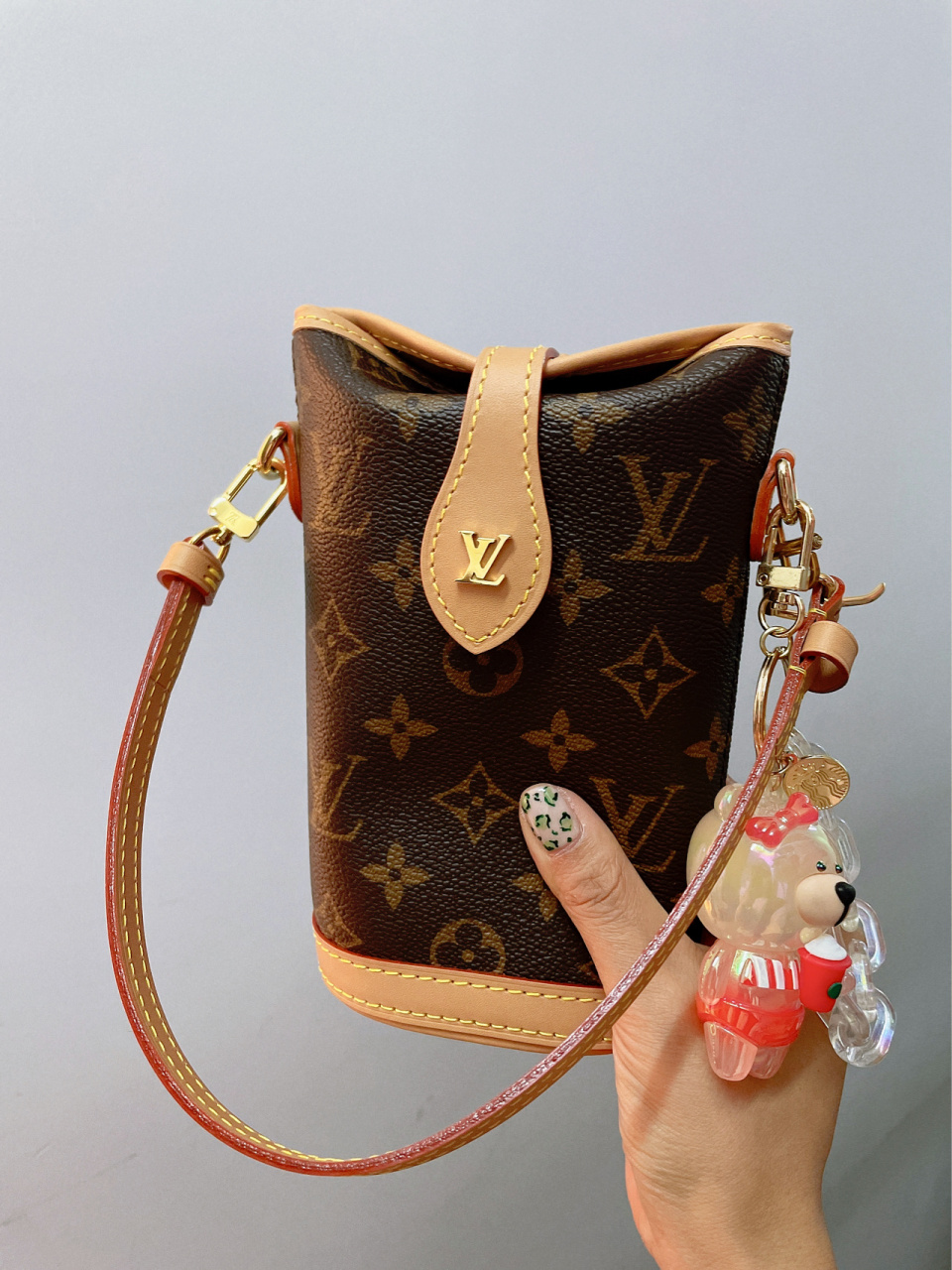 lv nano薯条包93|lv老花系列  lv家2022mini薯条包,可以手拎,可以斜