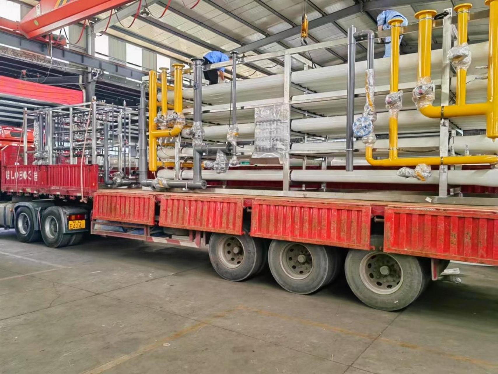 河南110吨每时高纯水设备发货