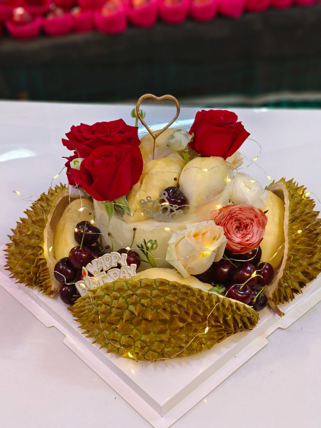 自己动手就可以完成的榴莲蛋糕!超简单!