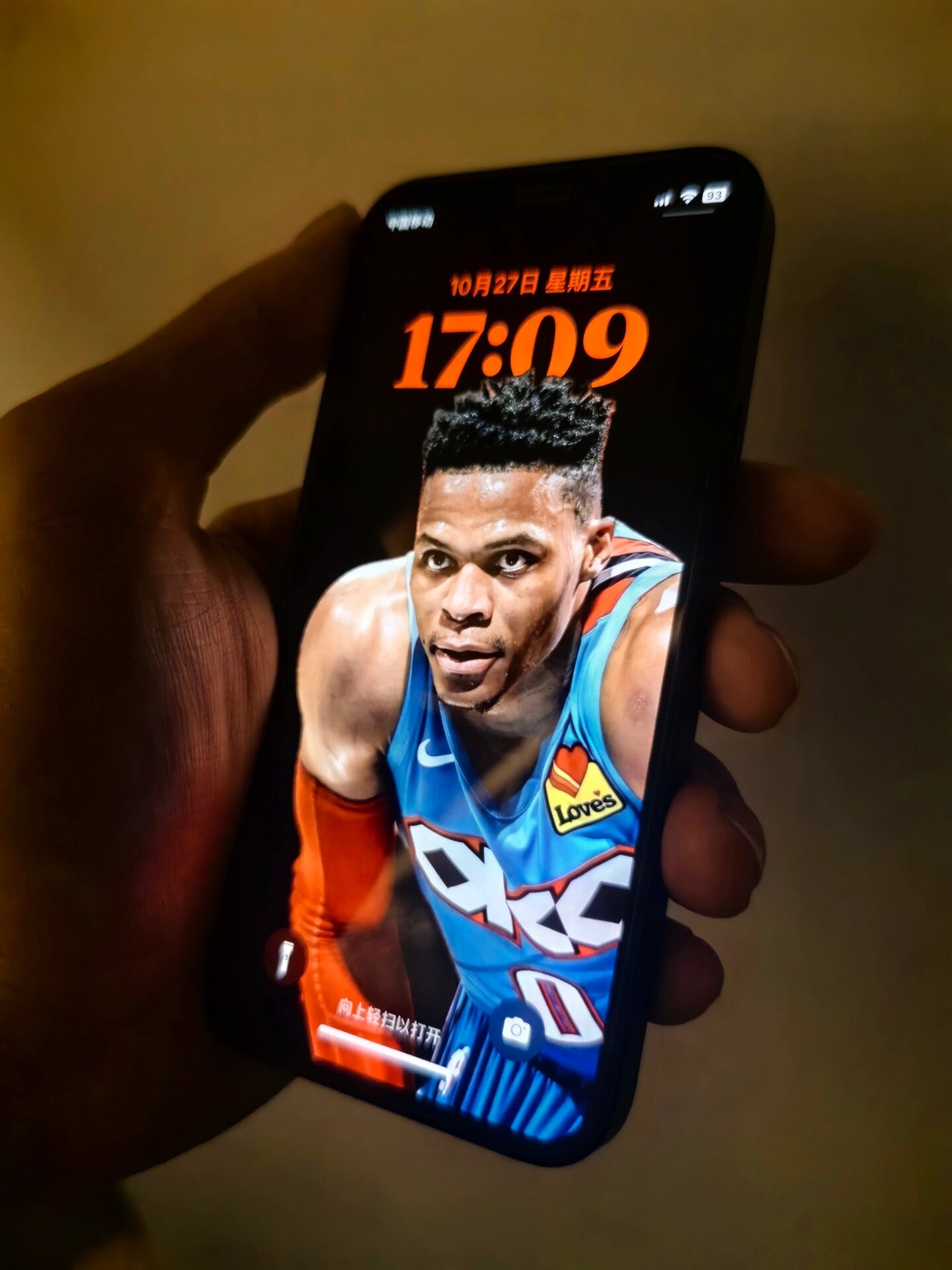 iphone壁纸 威少 russell westbrook