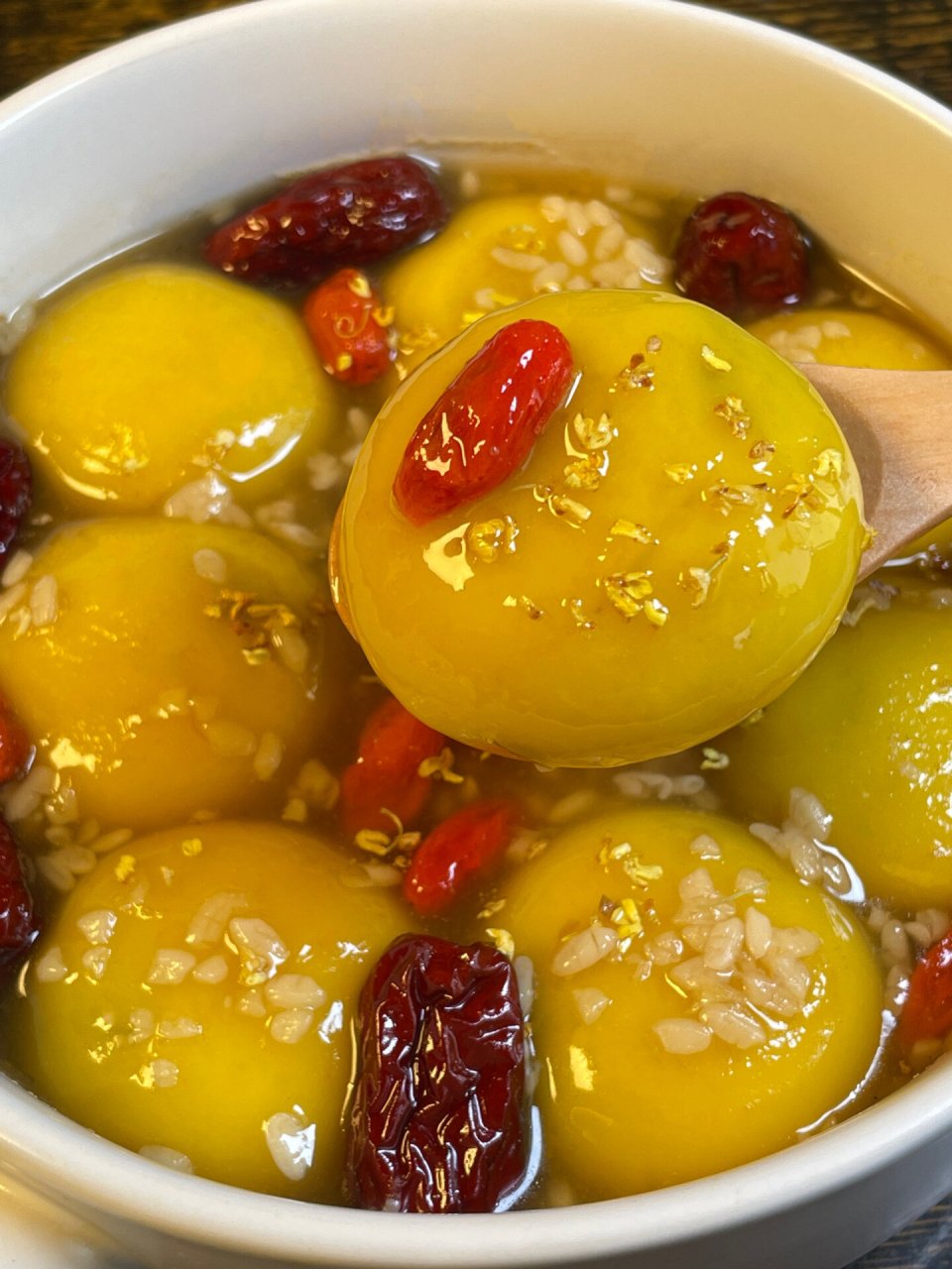 桂花酒酿汤圆 过年夜宵就吃它啦!