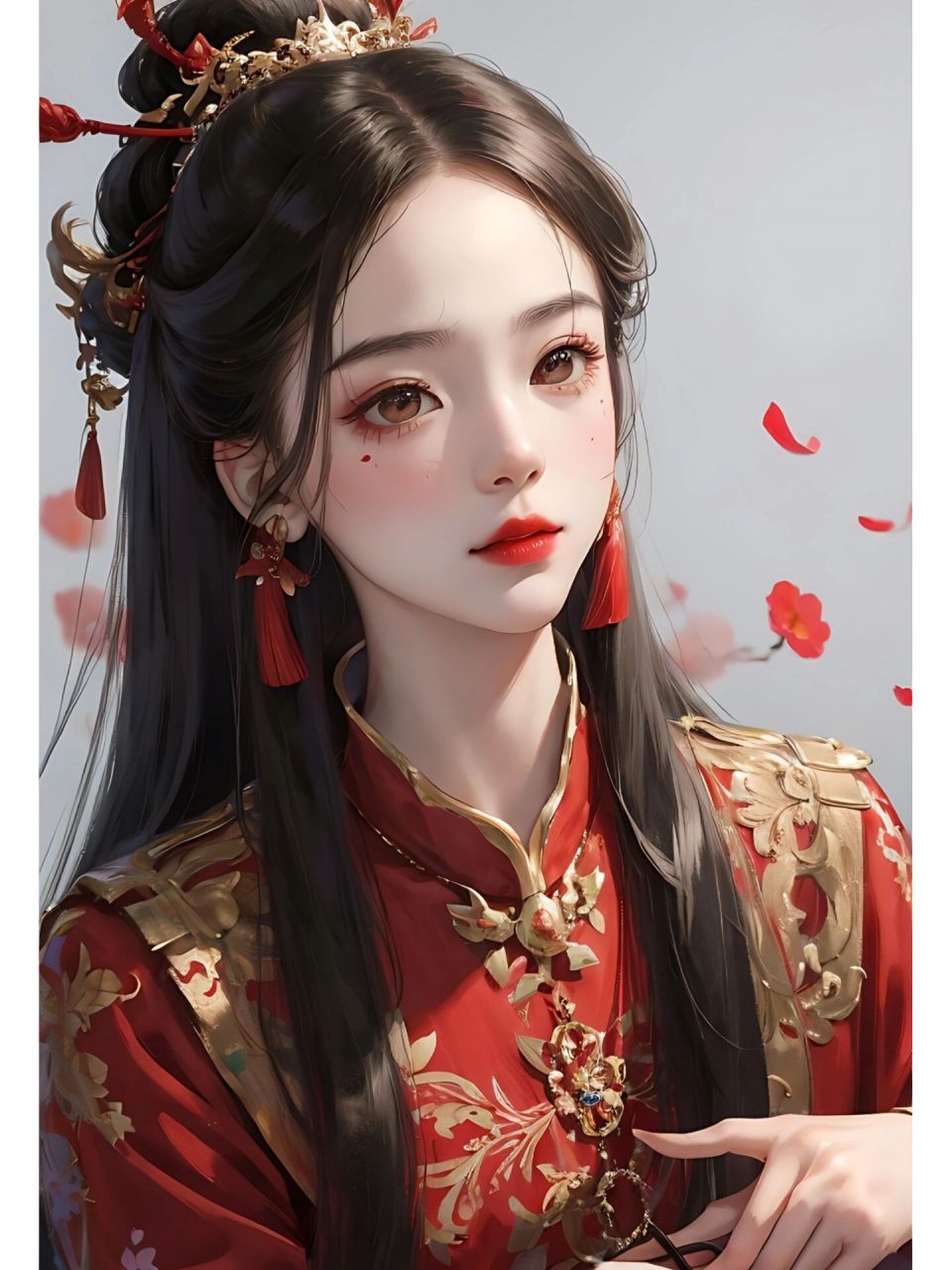 古风头像|哪个更符合疯批美人的形象 本来想安排亡国公主,还没完全