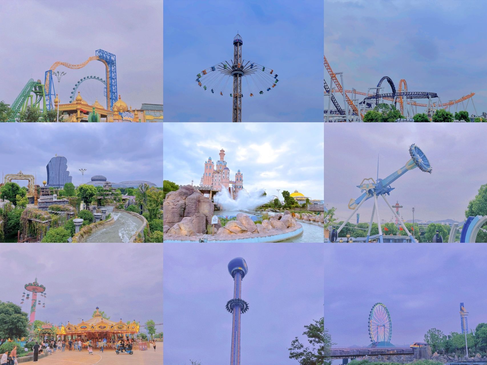 绍兴东方山水乐园·酷玩王国游玩攻略 十一长假出不了省,周边总要出去