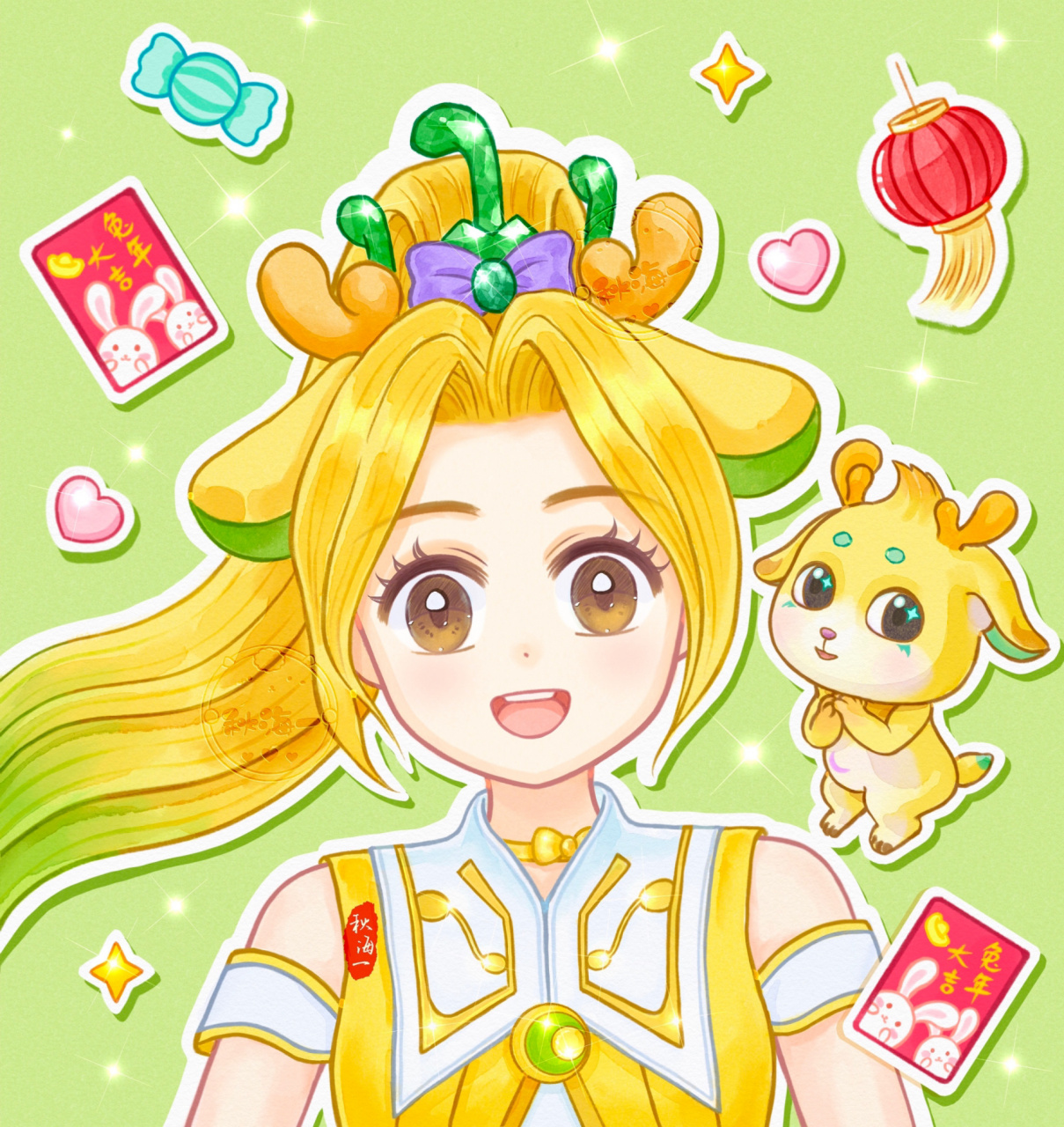 巴啦啦小魔仙|白尹玥|可爱头像 画的是巴啦啦小魔仙的白尹玥哦