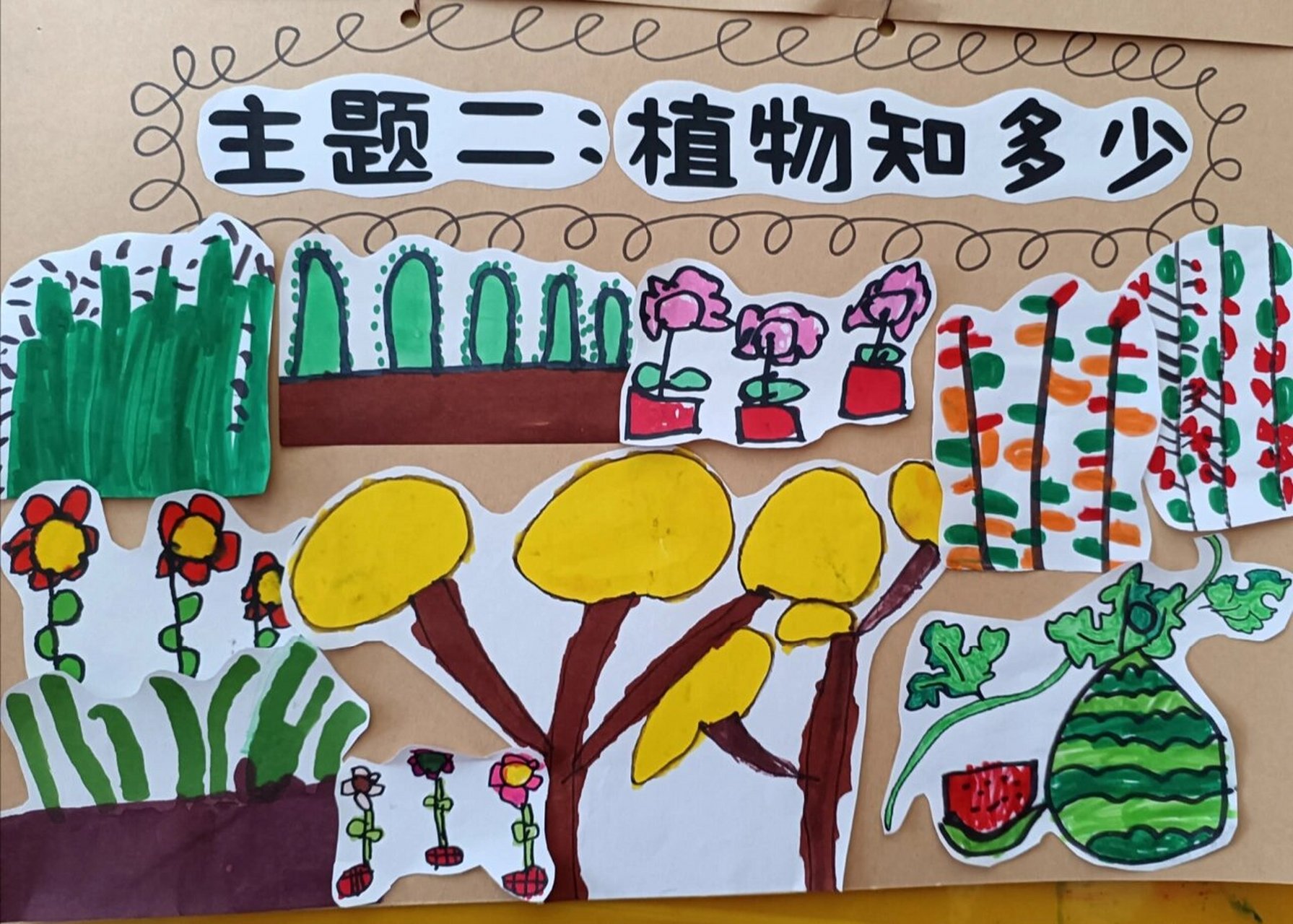 大班主题《动植物王国》