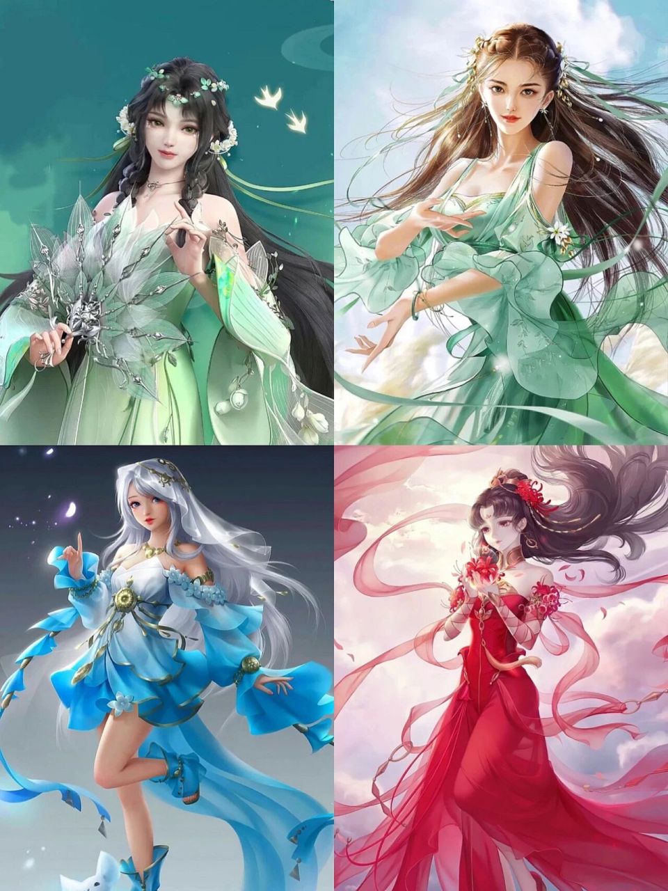 古风美女头像动漫美女手机壁纸手绘美女 美女头像古风