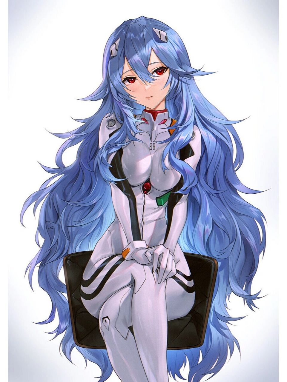 二次元美图|《新世纪福音战士》绫波丽                 高清无水印