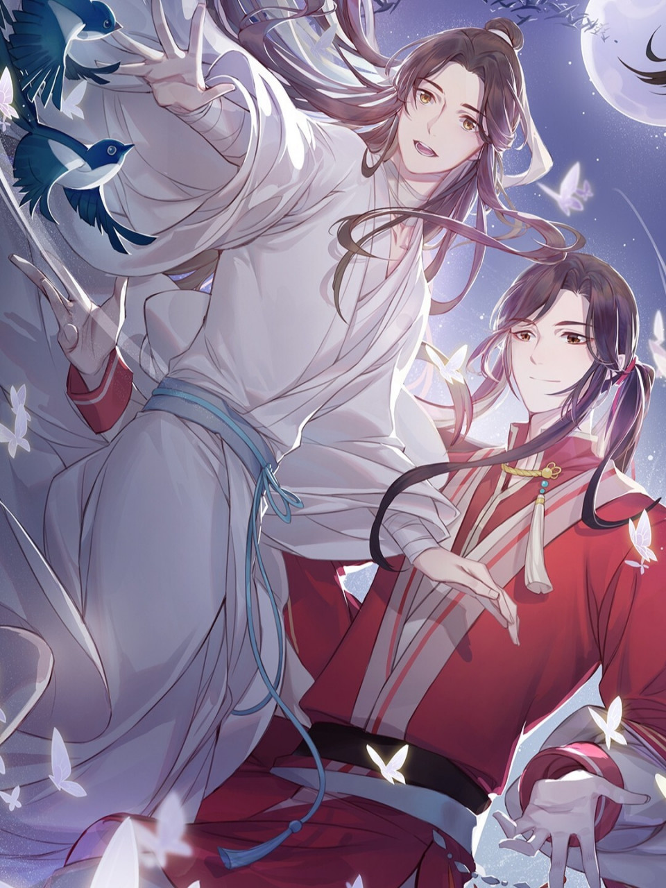 当壁纸吧75天官赐福画风太美了,真的太爱了 我心动了969696