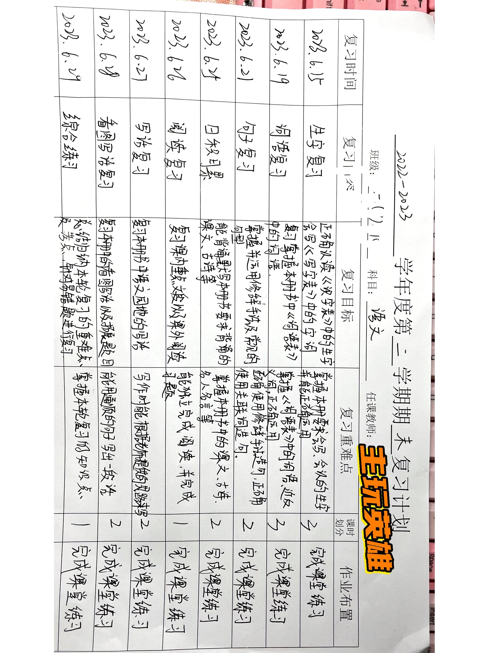 包含教研组发的就是好，九上语文单元整合复习的词条