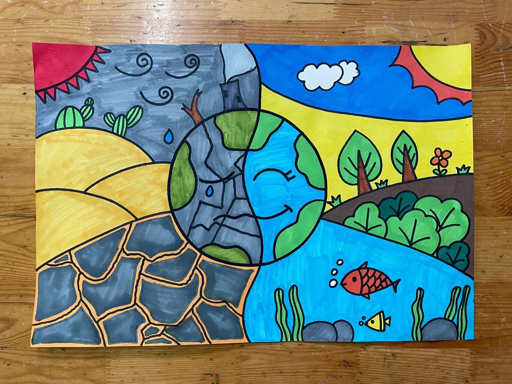 世界水周绘画作品90