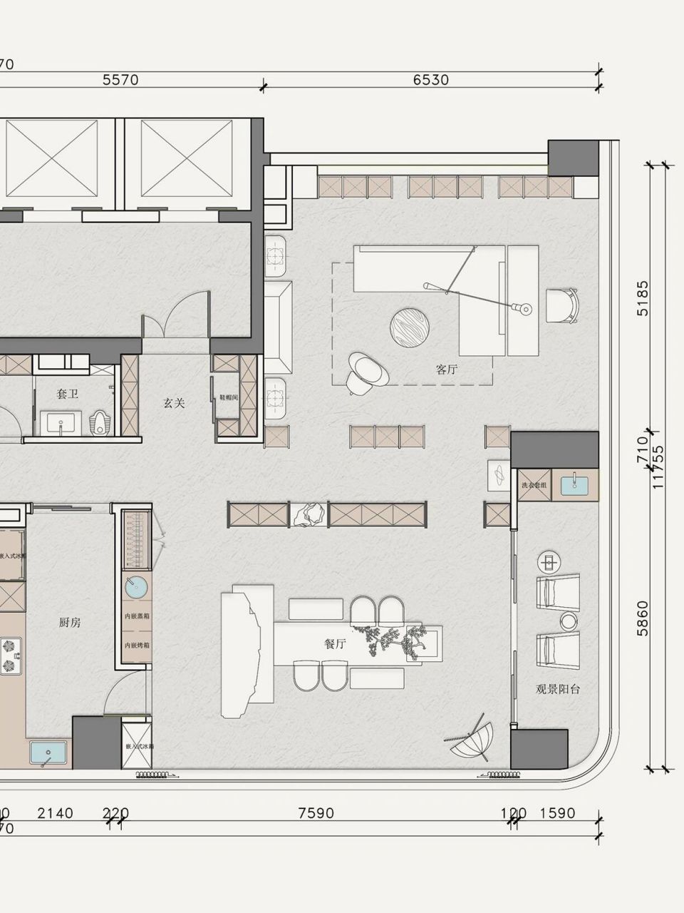 太子湾·鲸域户型图片