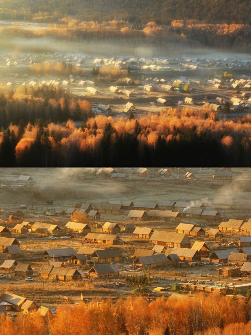 新疆禾木怎么玩717515晨雾超全拍摄攻略6015 99拍摄地点