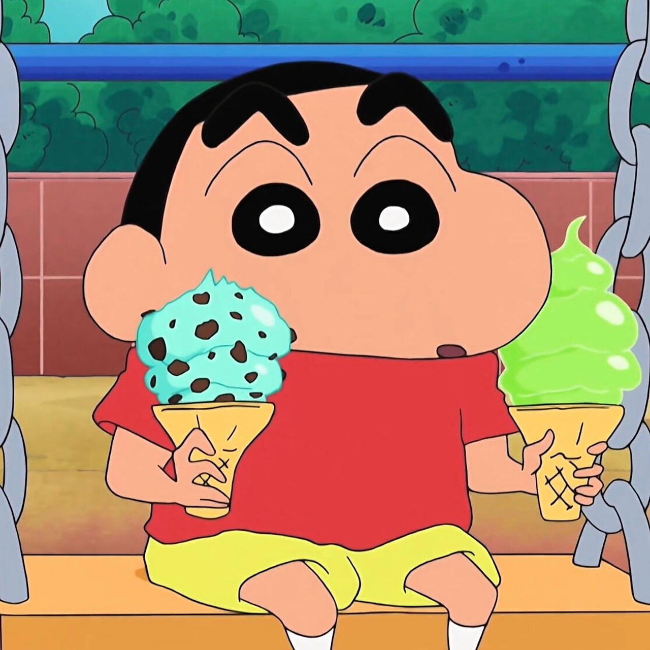 快乐的生活哦#微信头像# ##头像# #优质头像# #蜡笔小新# #蜡笔小新