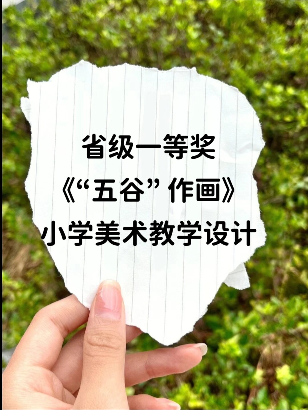 五谷作画小学美术教案图片