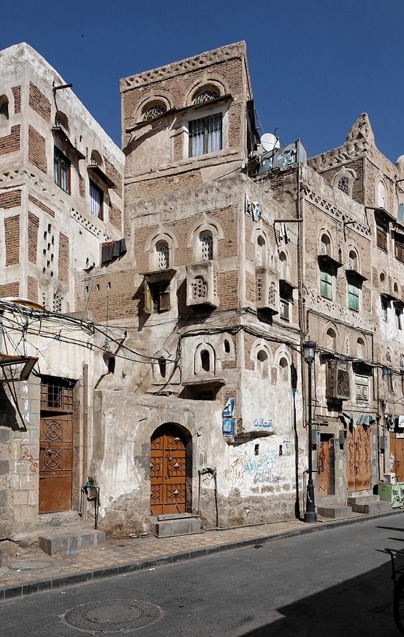 也门萨那 很有特色的历史古城