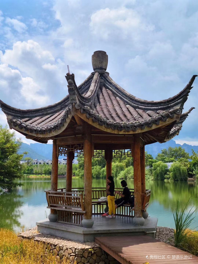 台州仙居如意湖,湖光山色美如画,值得游
