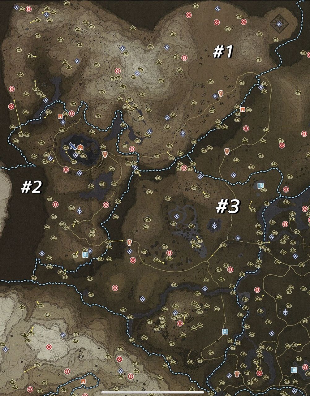 塞尔达传说:呀哈哈/神庙/高塔/驿站高清地图 07这个地图不含dlc内容