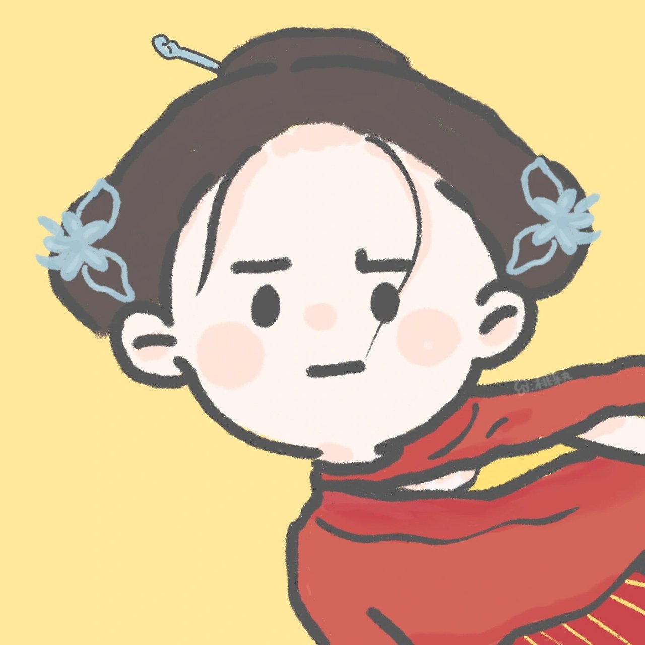 原创丨团头丨头像丨赵露思 你好,演员赵露思.