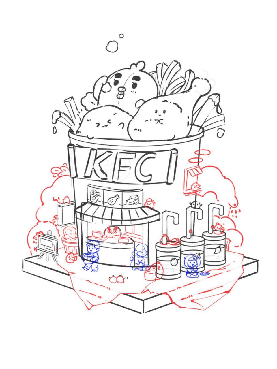 快乐时间第二弹,炸鸡薯条不能少 减肥不能吃的系列之炸鸡薯条,但是我