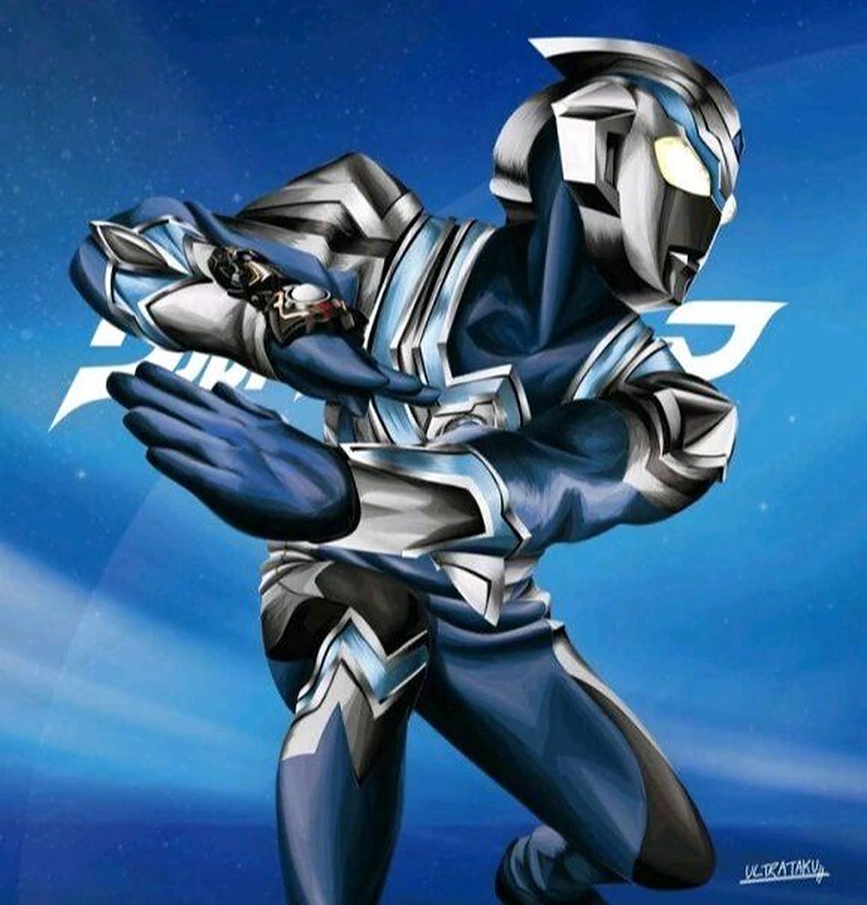 泰迦奥特曼壁纸第三弹:风马奥特曼 飞雪中,山巅上,你孑然一身,凌驾