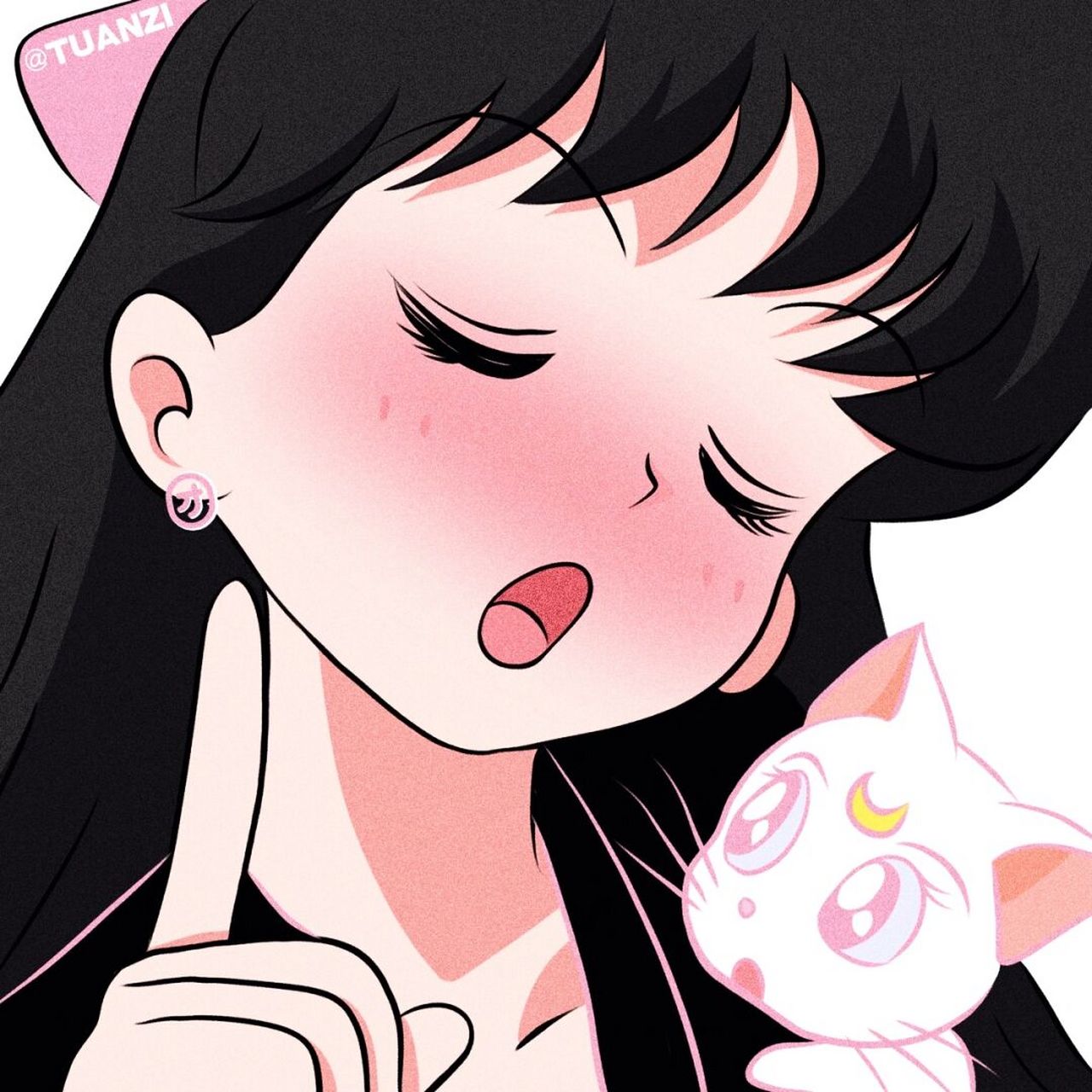 美少女战士# #爱野美奈子# #女生头像# #卡通头像# #可爱头像# #漫画