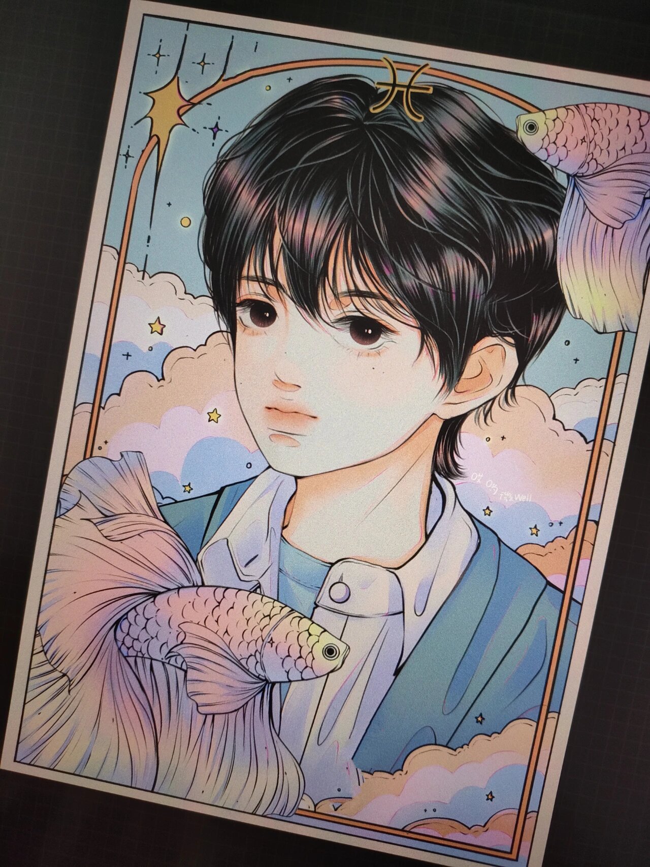 82十二星座男生系列75双鱼座75画了