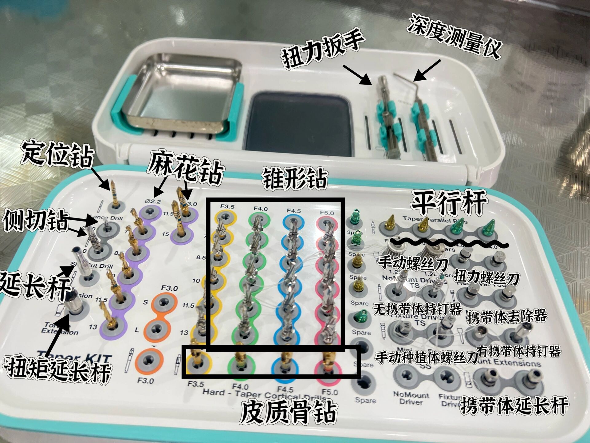 奥齿泰一期工具盒的认识!