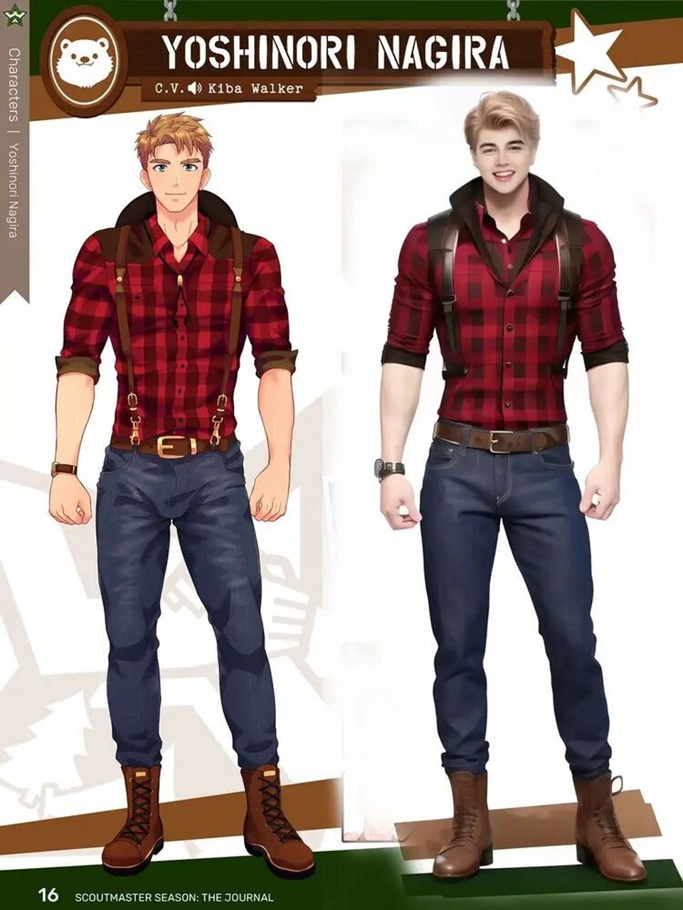 ai绘画campbuddy教官yoshinori真人化 是你心中的那个yoshinori吗