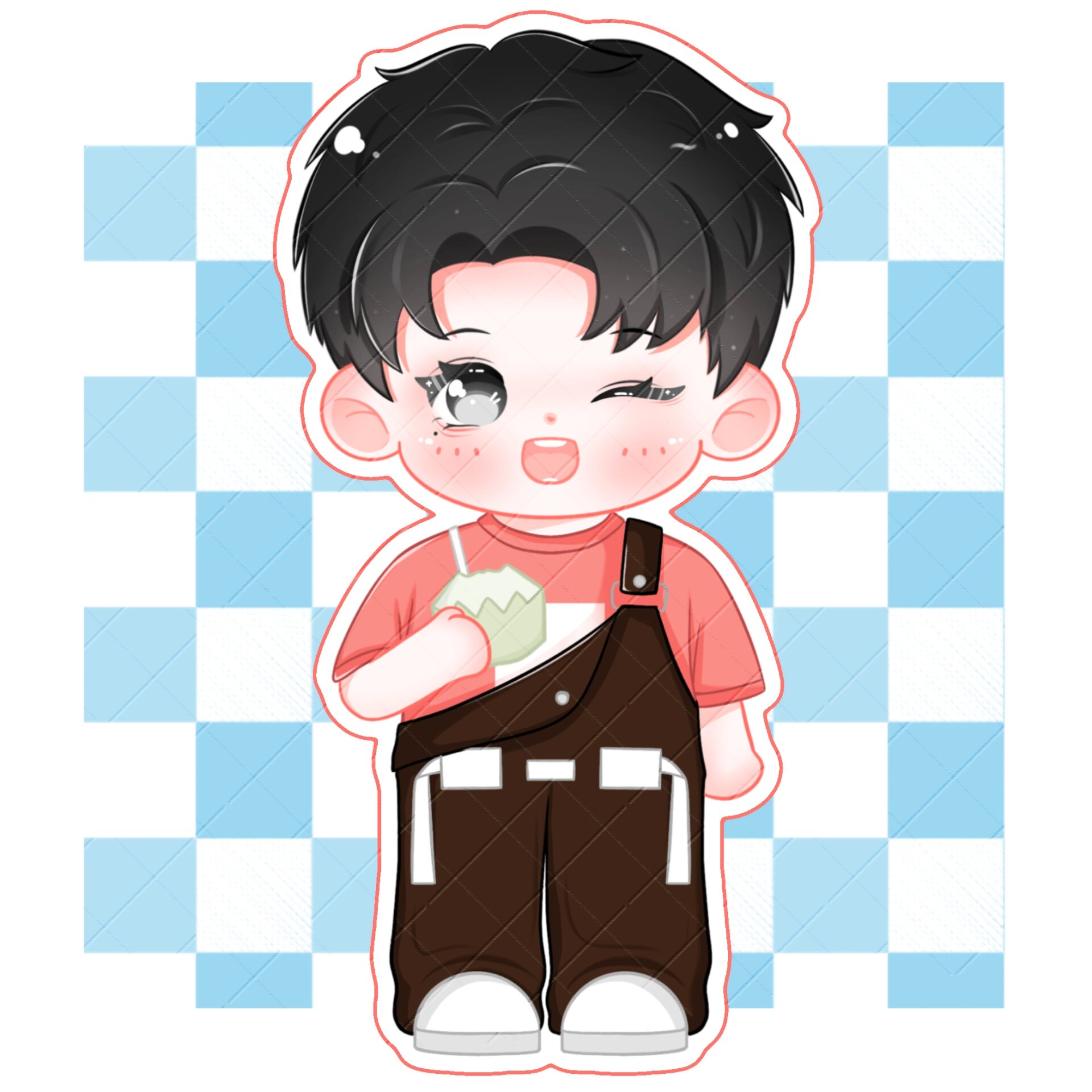 白敬亭‖q版全身