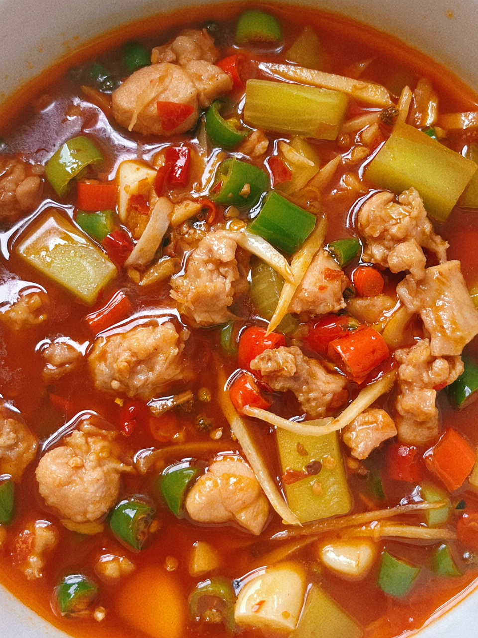 简单易学的鲜锅兔92,巨下饭～～ 看这个图片已经被馋哭了,有多好吃