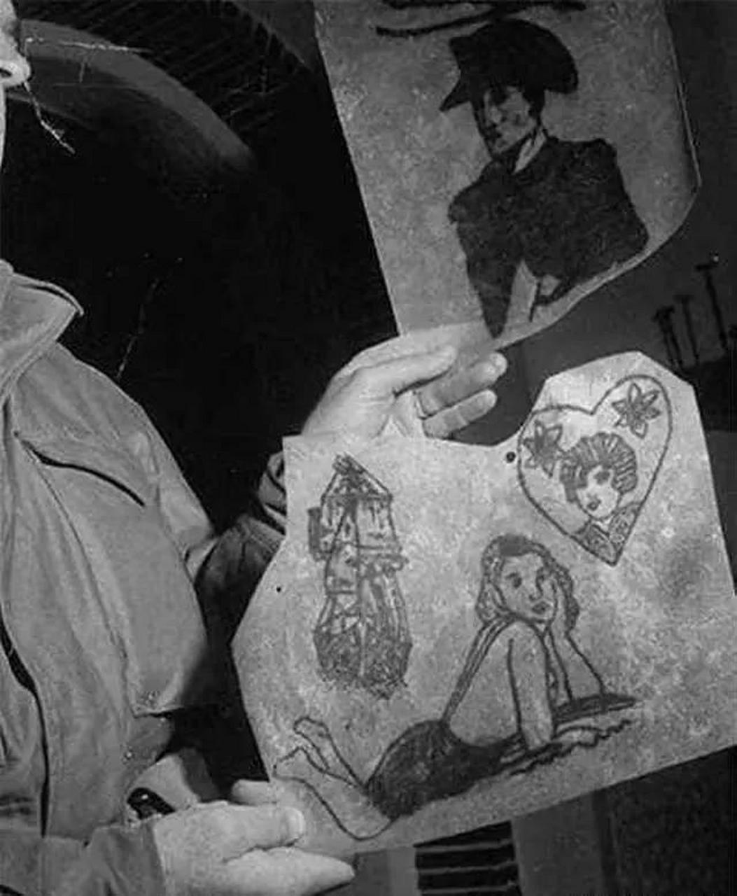 1951年,一名老妇人在参加一场宴会时,发现一副皮手