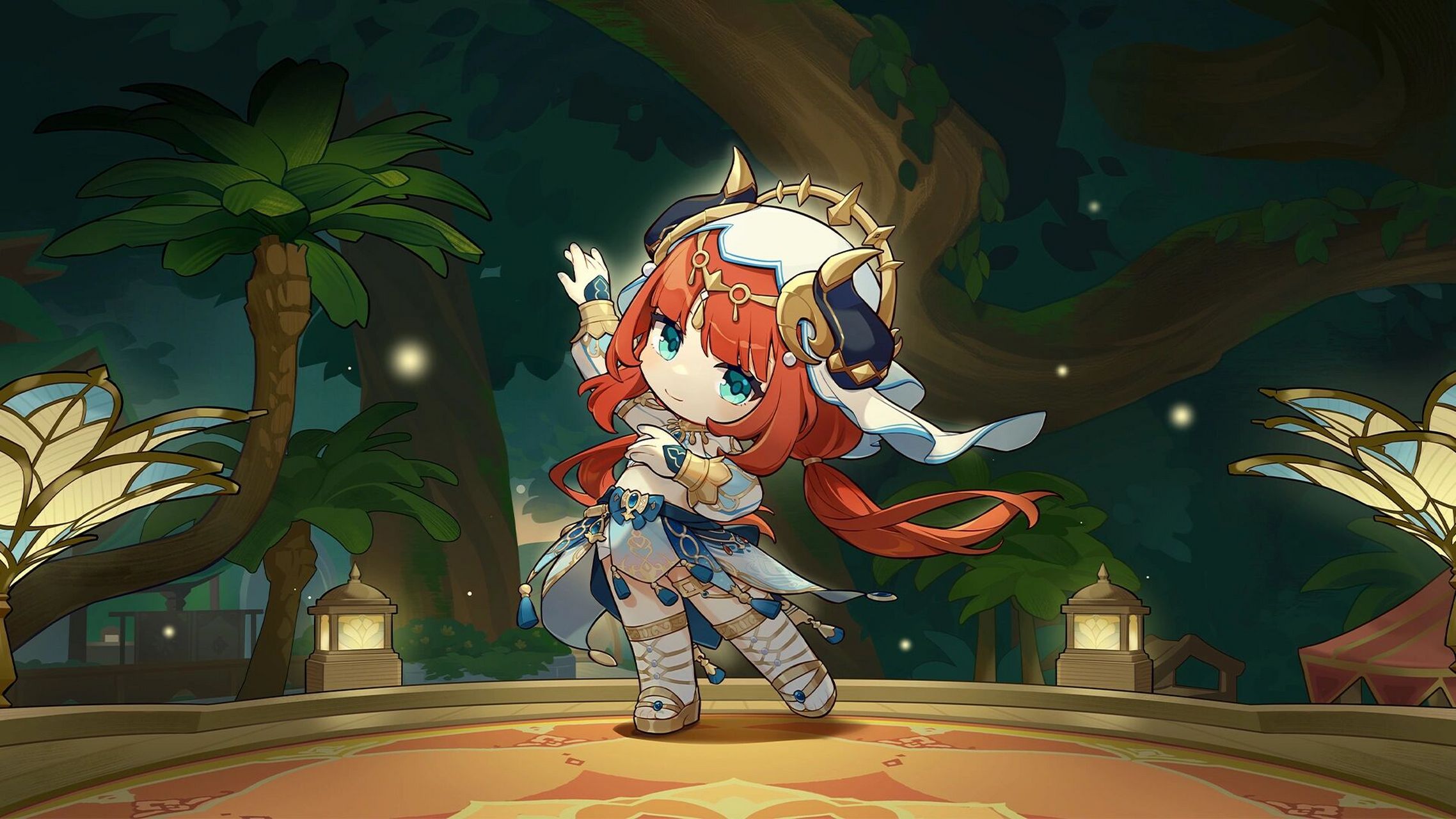 超可爱的原神q版人物壁纸 泰可爱辣o(≧v≦)o  作者 twi