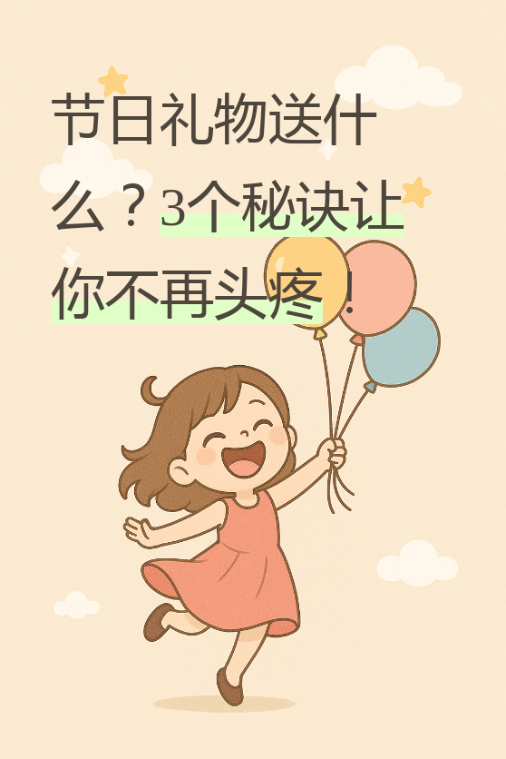 每次过节都要绞尽脑汁,既想表达心意,又不想花冤枉钱