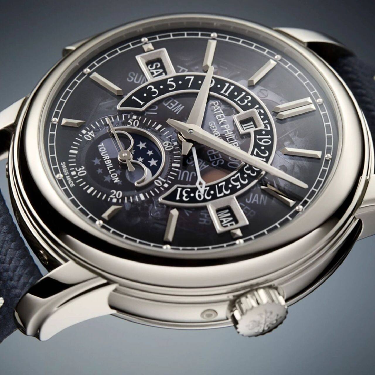 百达翡丽5316/50p 铂金三文陀飞轮最新款 百达翡丽5316/50p世界时