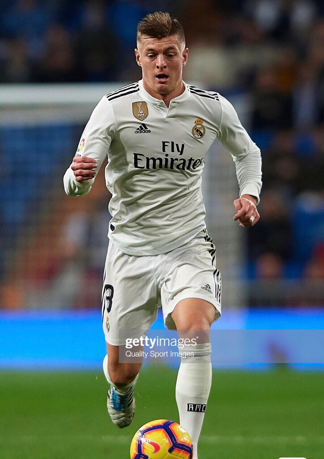 1819赛季 皇马主场联赛更衣室落场版球衣 1819赛季 matchissue 克罗斯