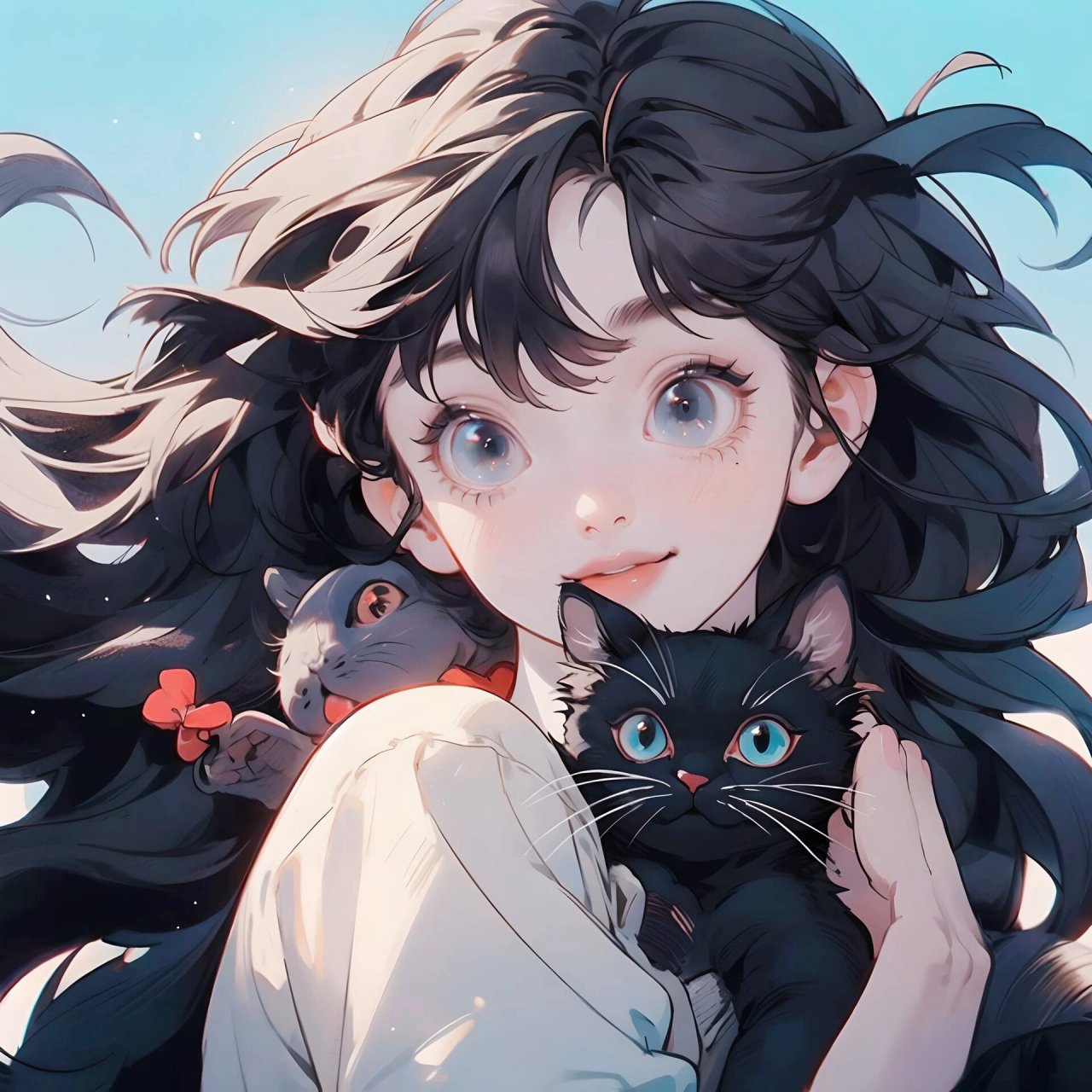 夏日滤镜# #动漫女生头像# #女生头像# #少女头像# #可爱头像# #美