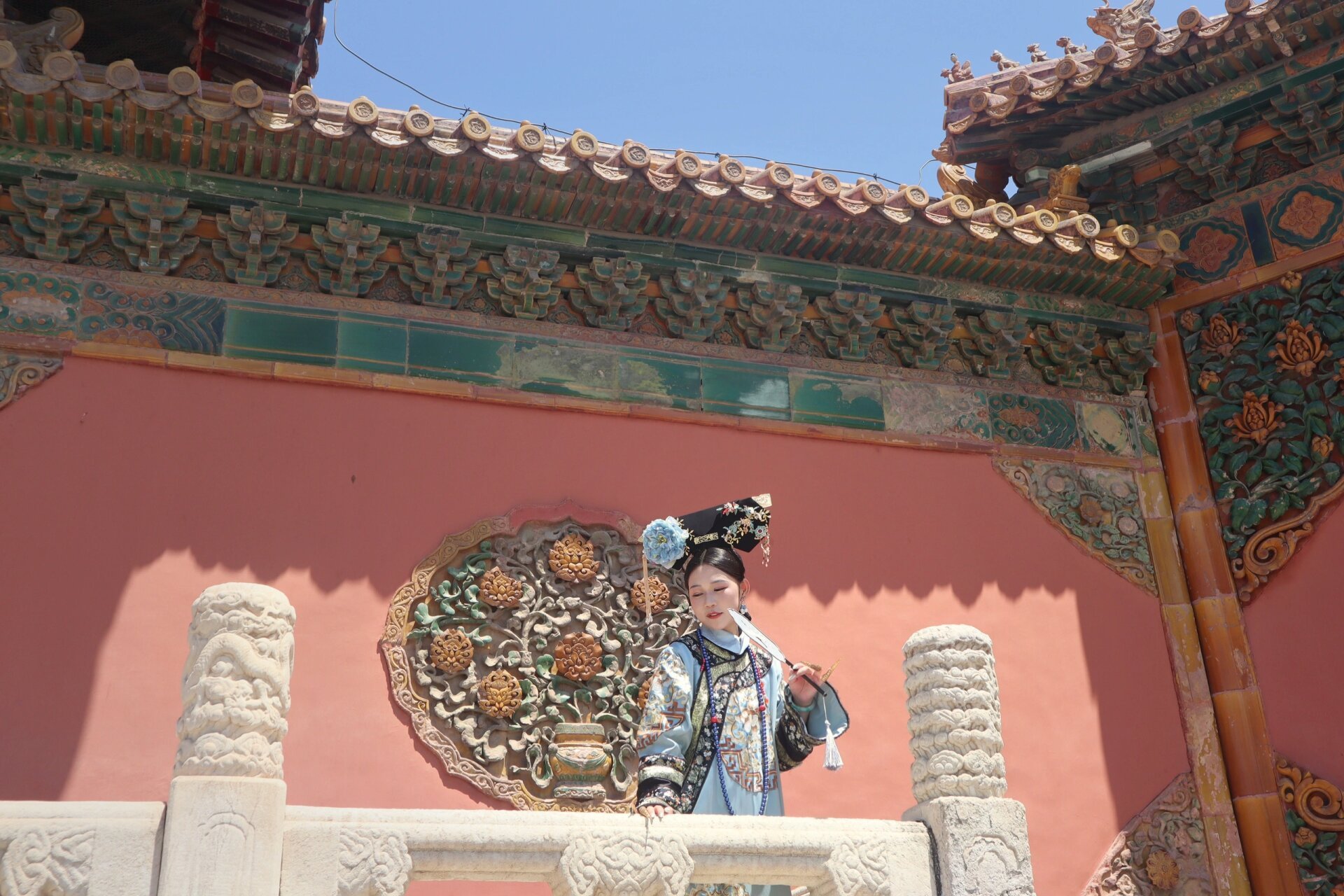 北京故宫清宫造型,拍照姿势及机位    得知要去北京时就想着要去拍一