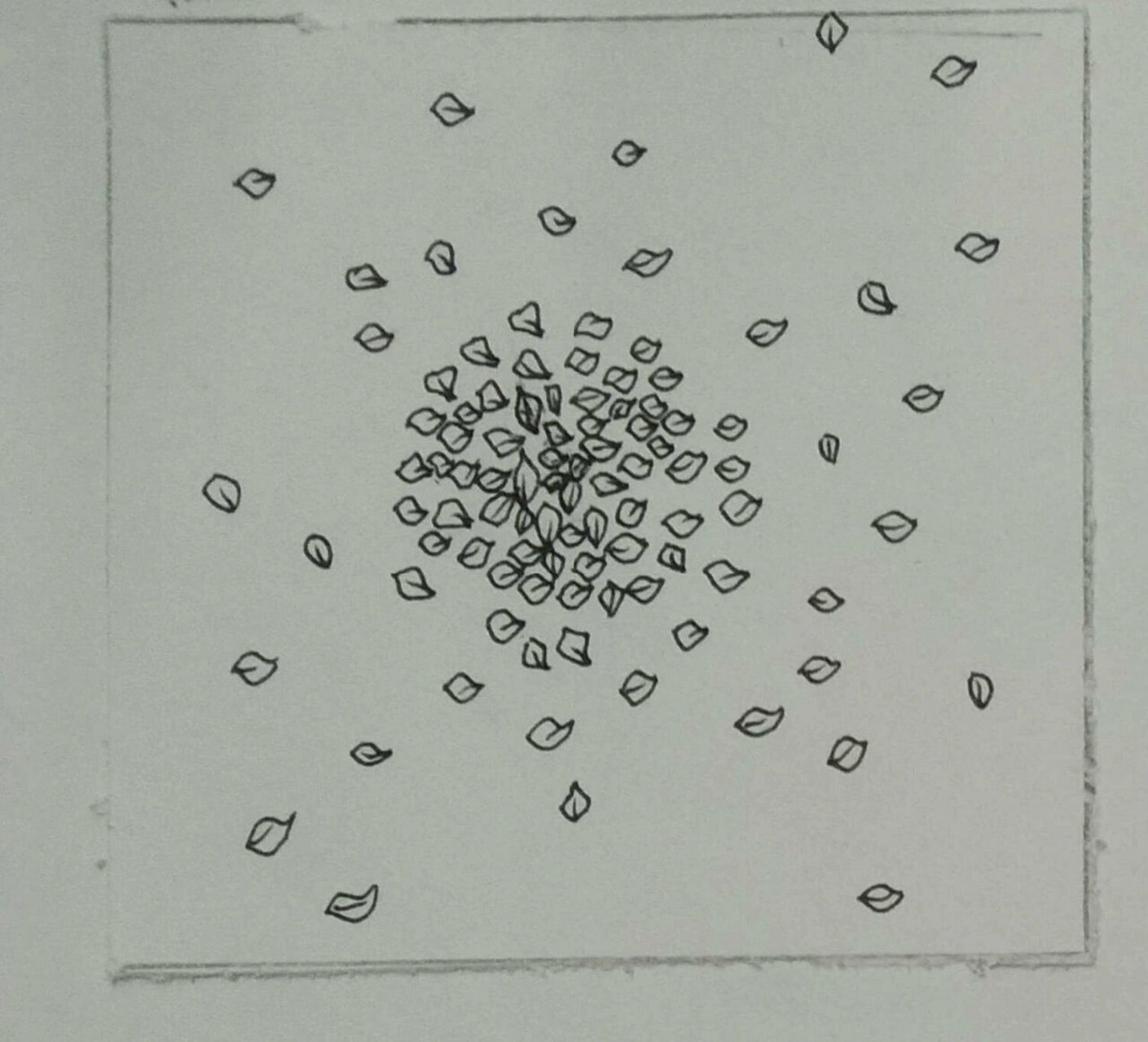 密集构成作业优秀作品图片