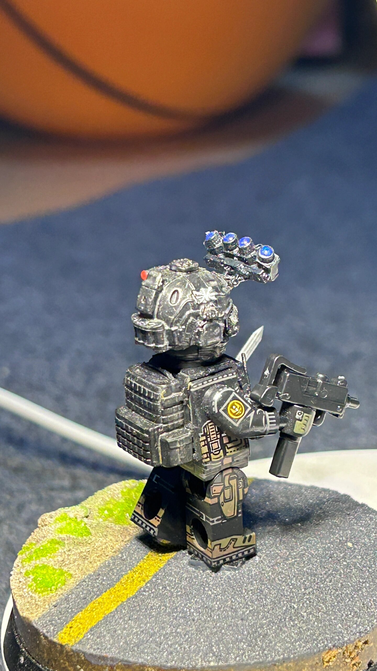 乐高第三方人仔moc英国反恐精英伦敦特警