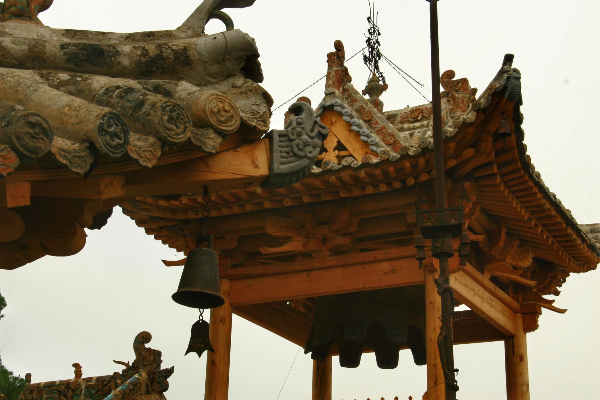 回忆系列2008(七)佳县白云观 佳县位于黄河边上,古城建于宋代,隔着