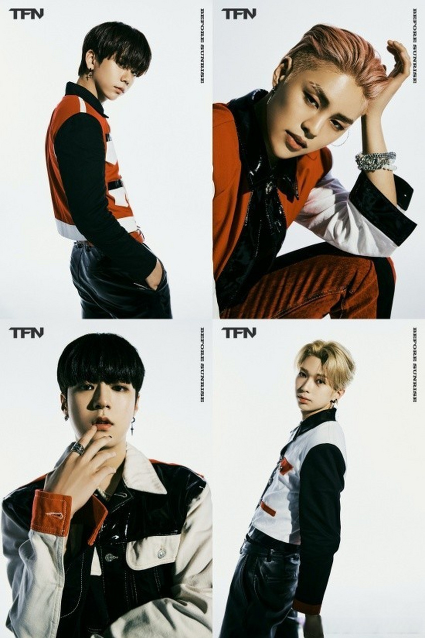 男团#tfn#(t1419)将于26日携新迷你专辑《before sunrise part.