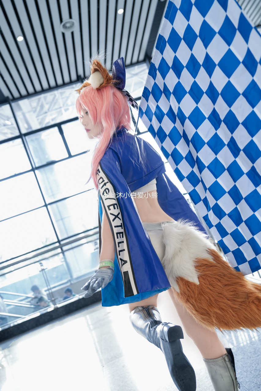 fate fgo 玉藻前 赛车服 cos cos超话#二次元##cosplay##大长腿##漫展