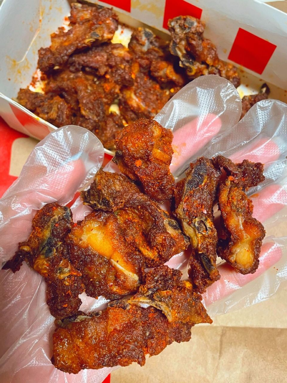 kfc史上最好吃新品6015炸鸡架真的很绝 肯德基最近出了个鸡架