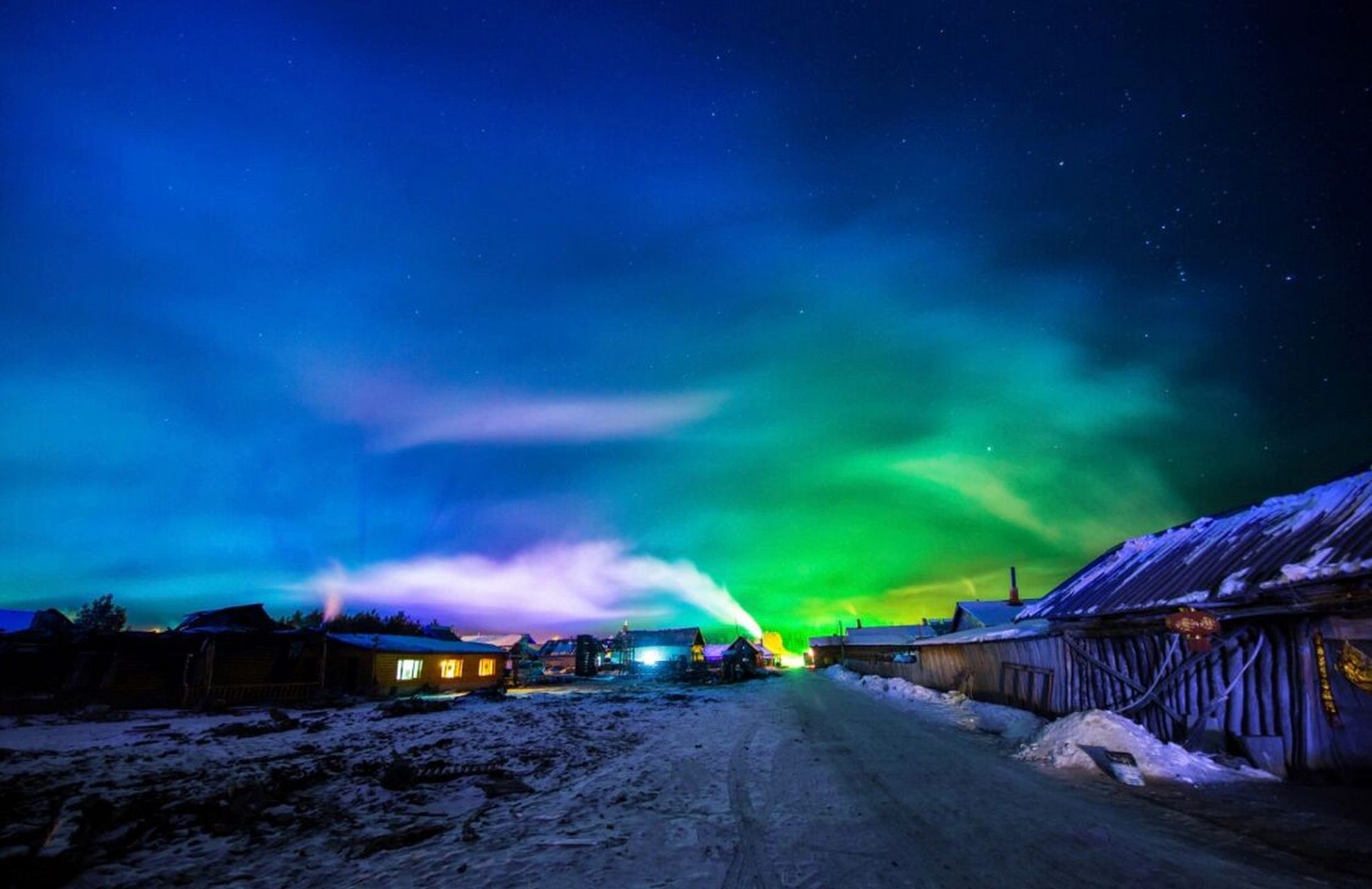 全年较全看极光时间表 别忘了漠河极光78 漠河(国内唯1的极光观测点
