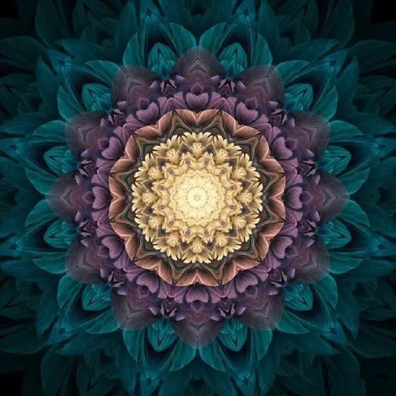 36张曼陀罗能量图,具足圆满无缺的神秘力 曼 陀 罗 为藏传佛教术语,即