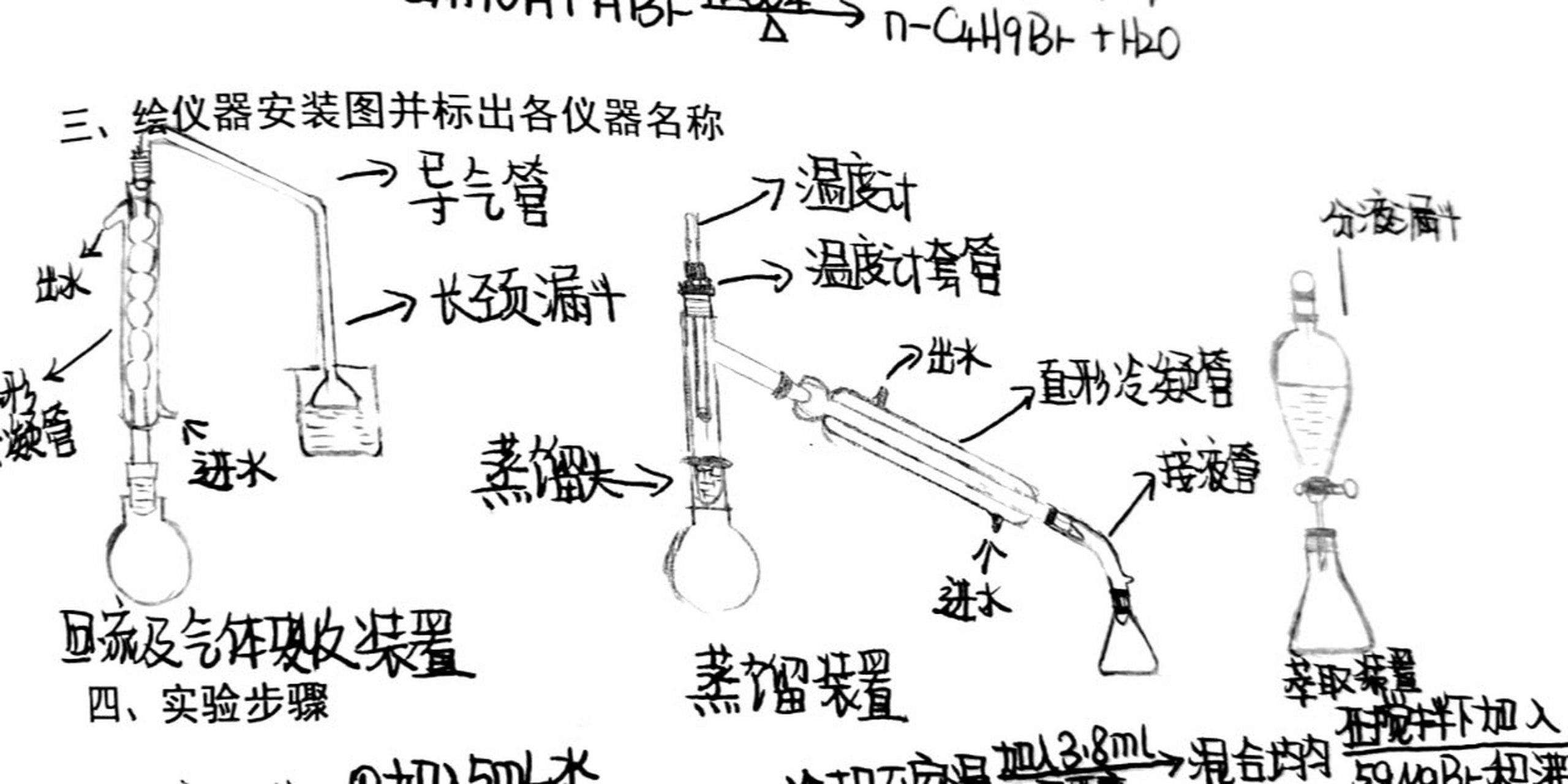 1-溴丁烷的制备装置图图片