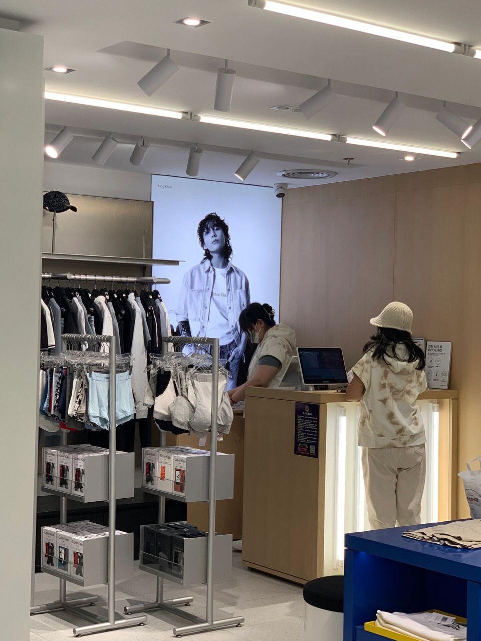 北京田柾国ck地广(颐堤港,西单大悦城) 今天去打卡了一些已经有田柾国