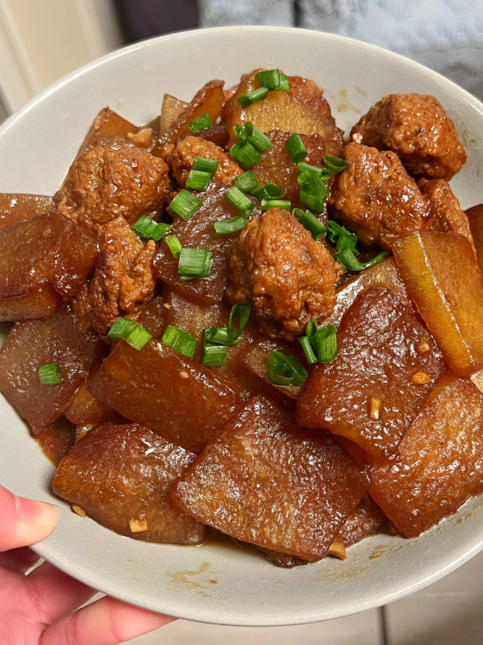 冬瓜烧肉丸,拌饭好绝93 #家常菜# #下饭菜# #肉丸# #小红书爆款美食