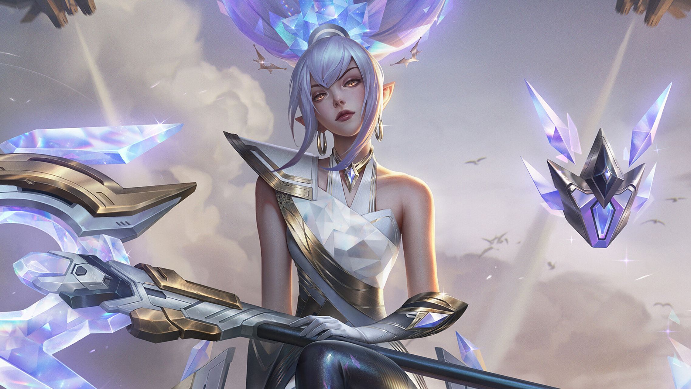 【至臻 海珀利安小队 x09-星环灵风 迦娜过程稿&细节】插画师huyy